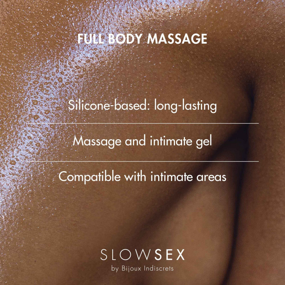 Массажные гели - Силиконовый гель для массажа всего тела Bijoux Indiscrets Slow Sex Full body massage 2