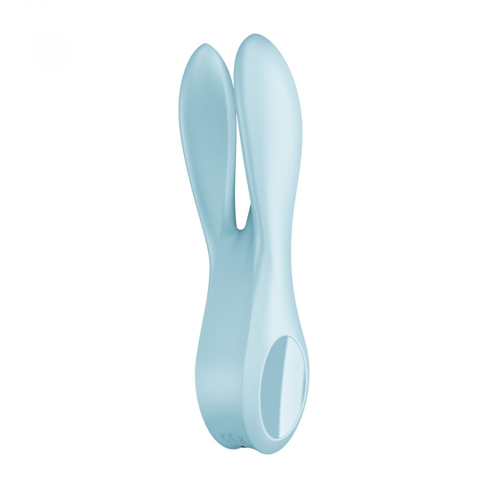 Клиторальный вибратор - Клиторальный вибратор Satisfyer Threesome 1 Light Blue 3