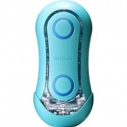 Мастурбатор Tenga Flip Orb — Ocean Blue, с изменяемым сжатием, со стимулирующими шариками внутри