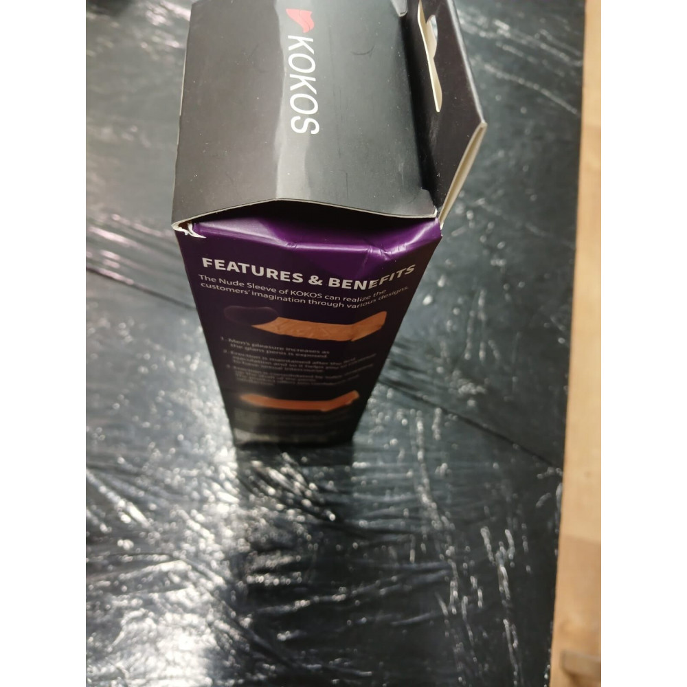 Секс игрушки - Насадка на член Kokos Nude Sleeve NS 001 M (мятая упаковка!!!) 1