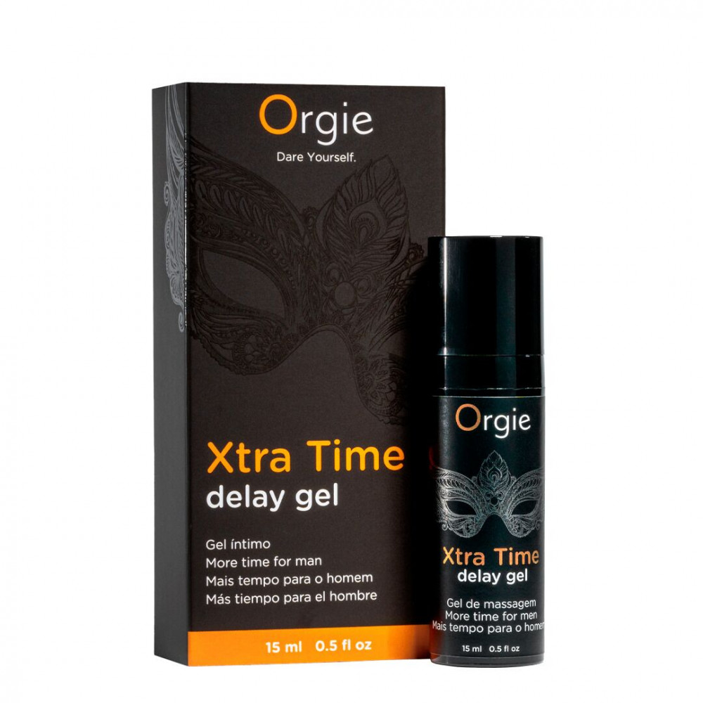 Хиты продаж - Гель-пролонгатор Orgie Xtra Time Delay Gel, 15 мл, на водной основе, без анестетиков