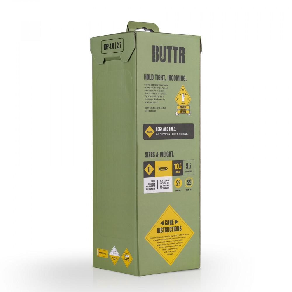 Анальные игрушки - Анальная пробка BUTTR - 10 Pounder XXL Dildo 5