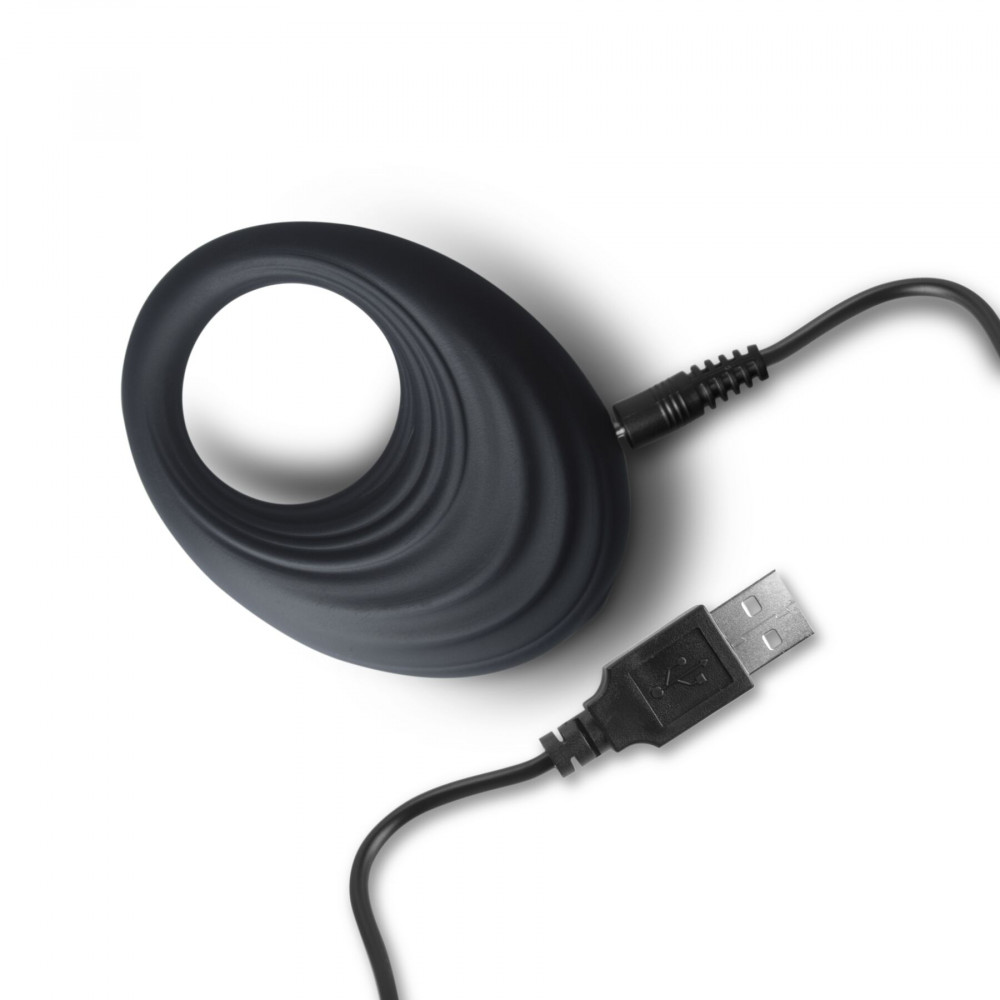 Эрекционные кольца с вибрацией - Эрекционное виброкольцо Rocks Off Spire, очень мягкое, 10 режимов 3