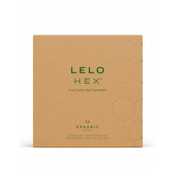 Презервативы LELO HEX Condoms Organic 36 Pack, тонкие и суперпрочные