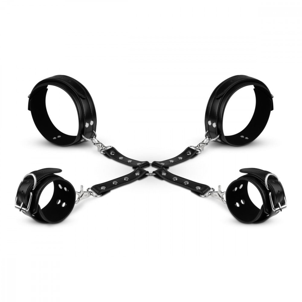 Наручники и ограничения - Фиксаторы Bedroom Fantasies Cuffs & Hogtie Set 3