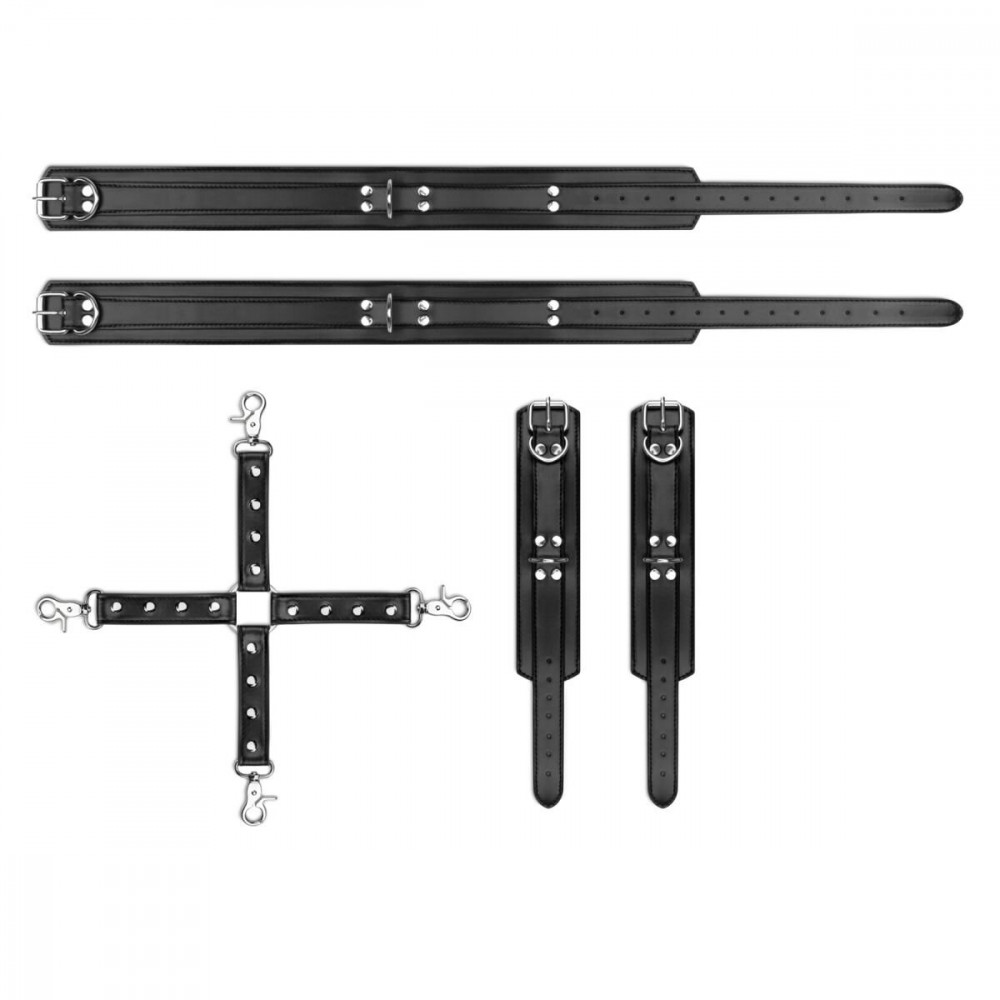 Наручники и ограничения - Фиксаторы Bedroom Fantasies Cuffs & Hogtie Set 4