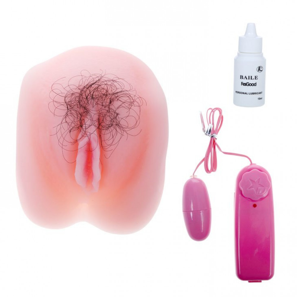 Мастурбаторы с вибрацией - Мастурбатор вагина и анус с вибрацией BM-009025 2