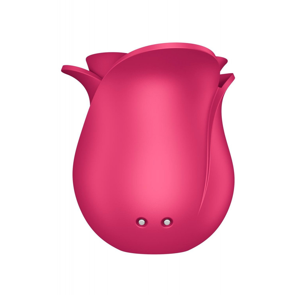 Вакуумный вибратор - Вакуумный стимулятор роза Satisfyer Pro 2 розовый, 6.5 см 2