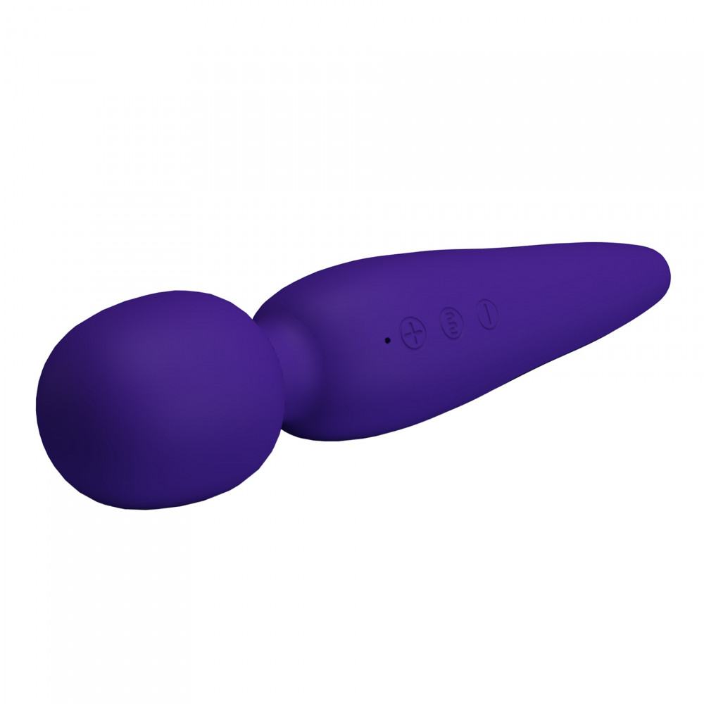 Для LGBTQ+ - Вібратор мікрофон PRETTY LOVE Meredith фіолетовий, 21.5 х 5 см 2