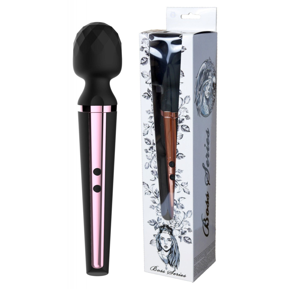 Вибратор - Вибромассажер Boss Series - Massager Genius USB Black 10 Function, BS2200018