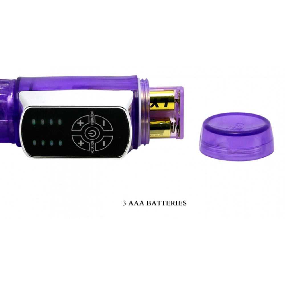 Різне - Вібратор із стимулятором клітора та функцією ротації BAILE - ENTHUSTASM COWBOY, 4 rotation functions 12 vibration functions, BW-037302 9