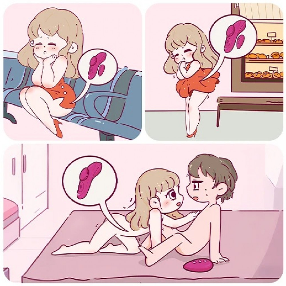 - Вібратор у трусики з керуванням через додаток BeYourLover Sixth Sense, 8,5 × 4,2 × 2,4 см 6