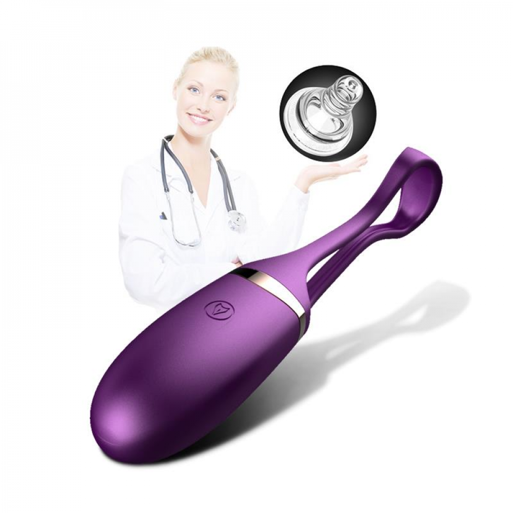 Вибратор - Виброяйцо с пультом ДУ - Vibrating Silicone Love EGG USB, BS6300002 7