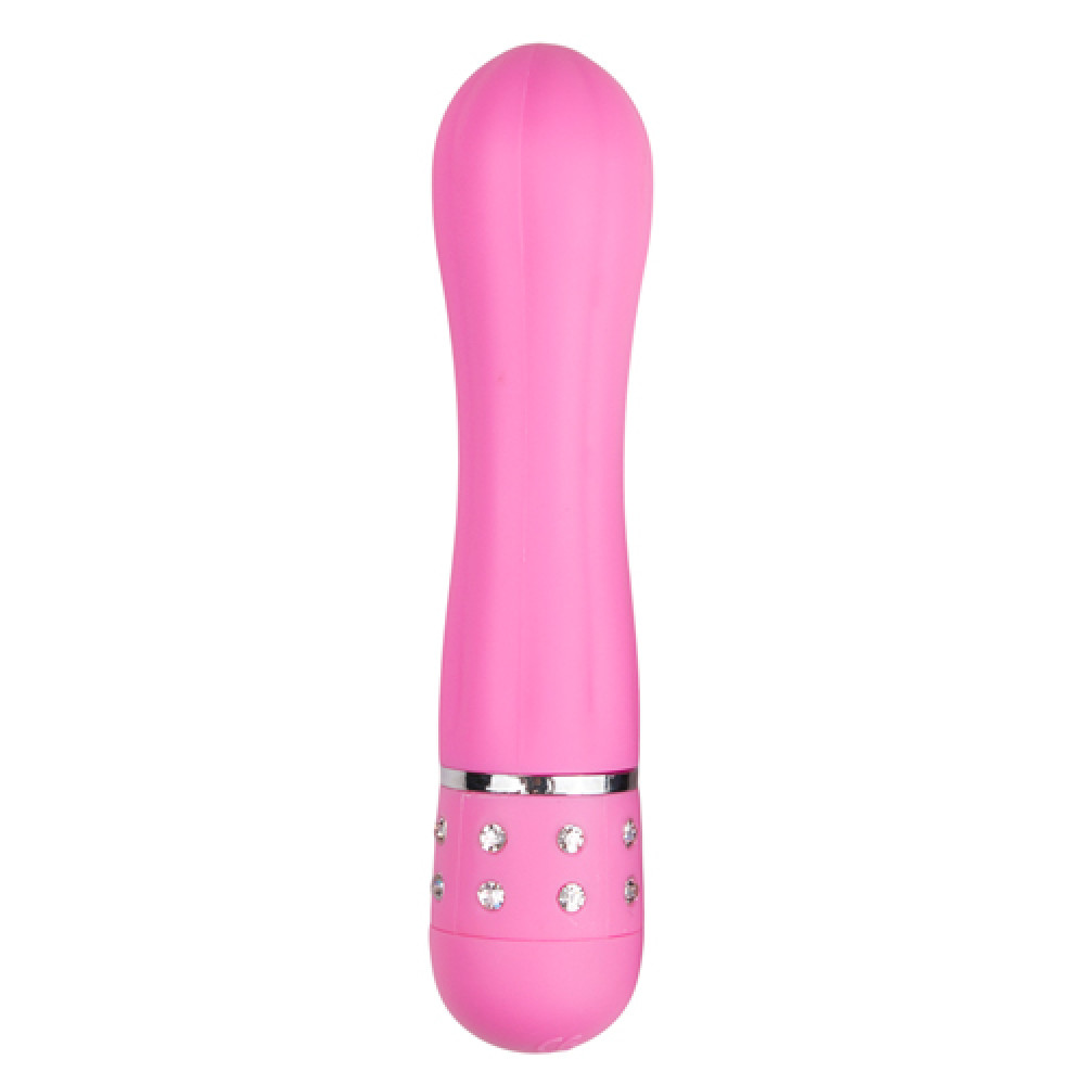 Різне - Вібратор Love Diamond Vibrator рожевий, 11 см