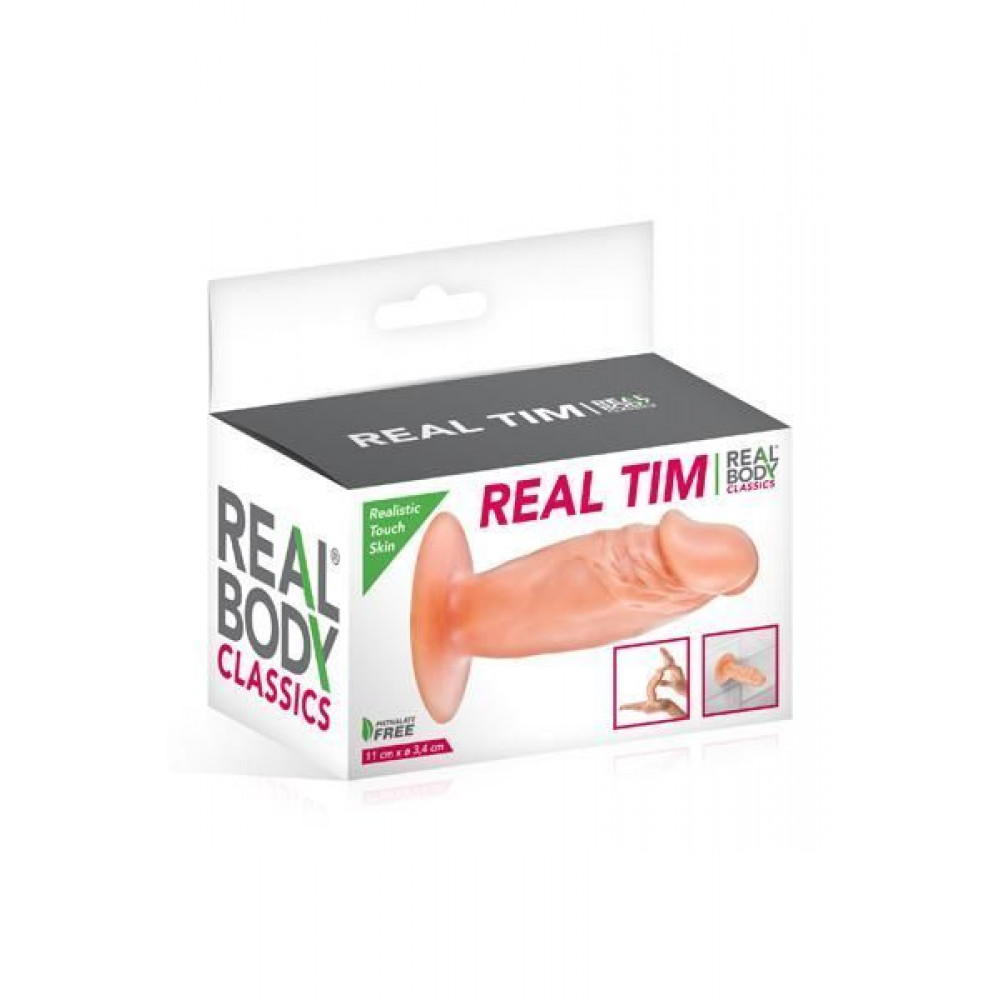 Секс іграшки - Фалоімітатор Real Body — Real Tim Flash, TPE (м'яте паковання!!!) 3