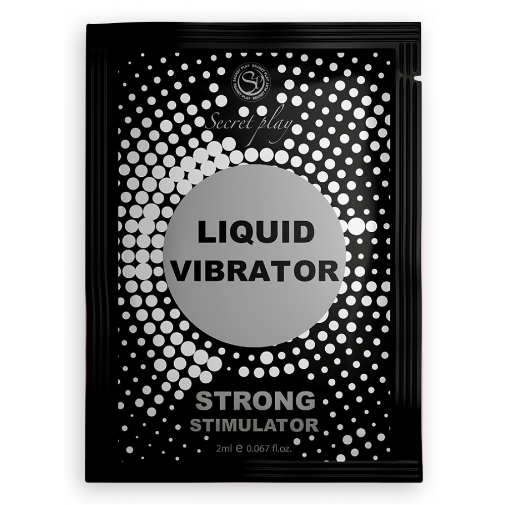  - Стимулюючий гель Secret Play - Strong Liquid Vibrator sachet, 2 ml 2