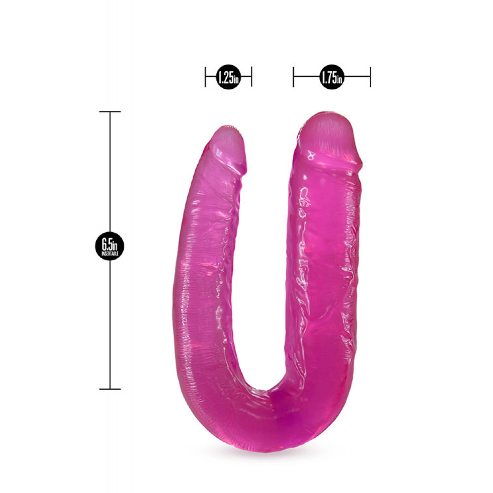Секс игрушки - Двойной фаллоимитатор B YOURS DOUBLE HEADED DILDO PINK 2