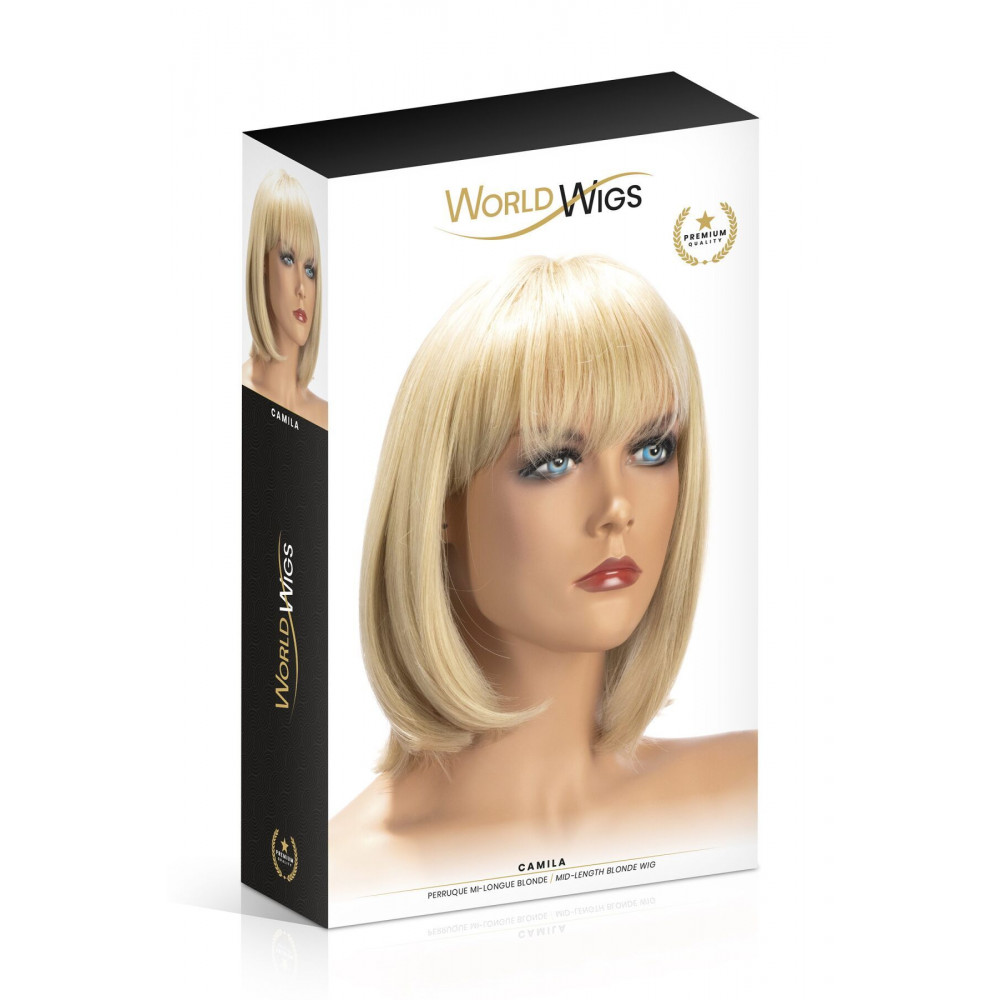 Різне - Перука World Wigs CAMILA MID-LENGTH BLONDE (м'ята упаковка!!!) 2