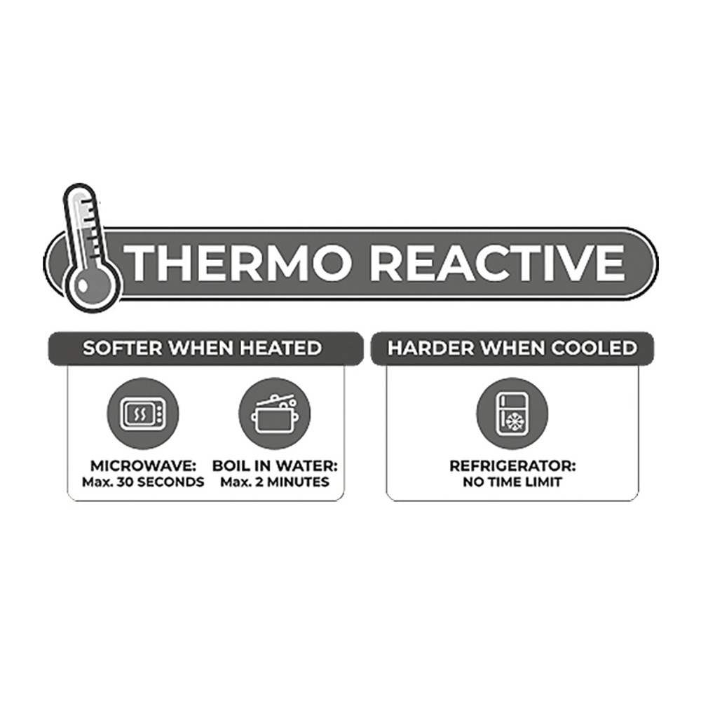 Анальные игрушки без вибрации - Анальная пробка двойной плотности SILEXD Thermo Reactive черная, Medium 5