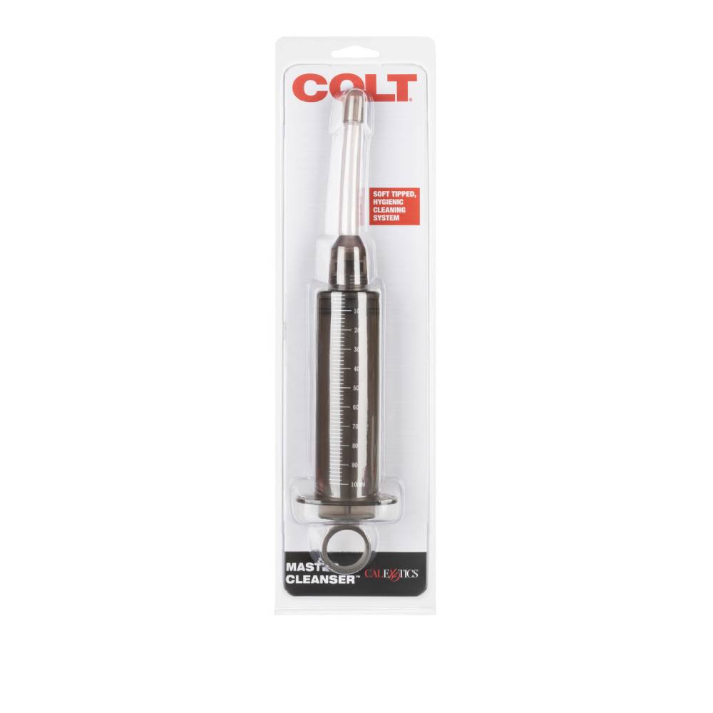 Секс игрушки - Анальный душ-шприц COLT Master Cleanser черный, 12 х 1.2 см 2
