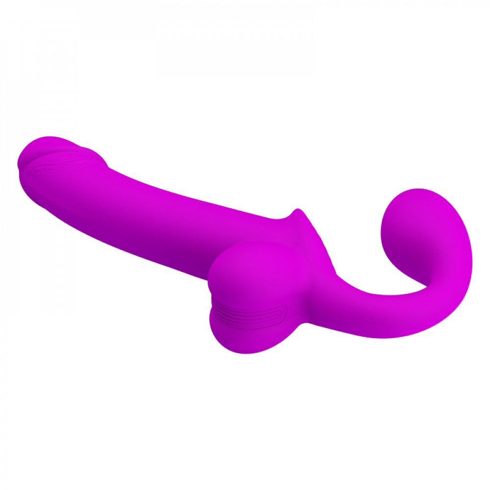 Страпони - Безремневий страпон Pretty Love Kelpie з імітацією сім'явипорскування, 25 х 3.9 см 3