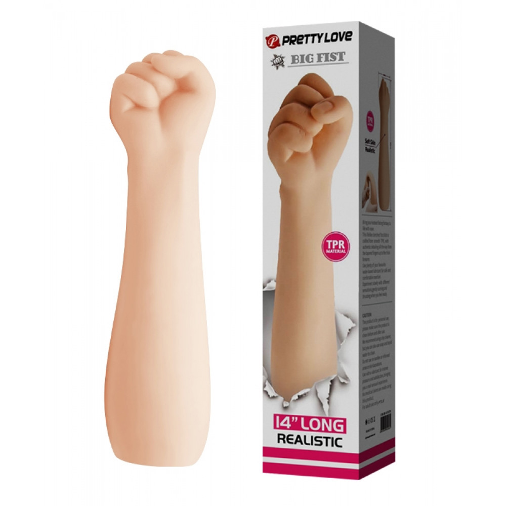  - Фалоімітатор для фістингу у вигляді руки - Big Fist 14 