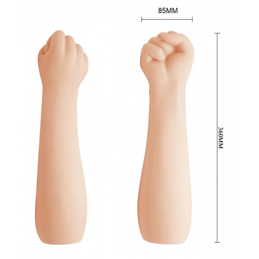  - Фалоімітатор для фістингу у вигляді руки - Big Fist 14 