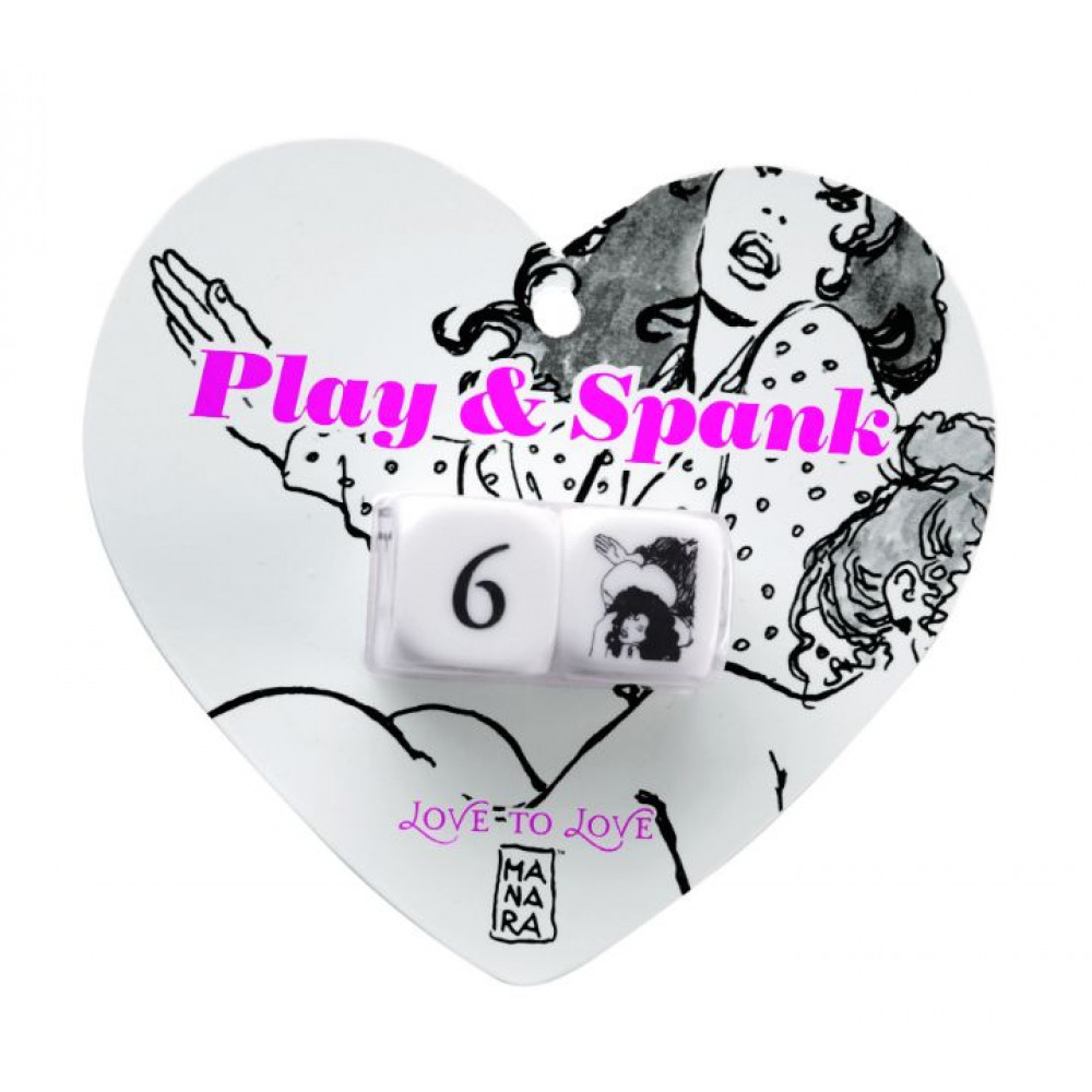 Эротические игры - Игральные кубики Love To Love PLAY & SPANK