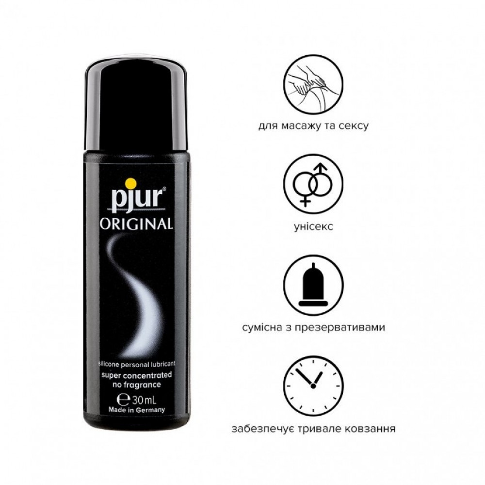 Разное - Лубрикант Pjur Original на силиконовой основе, 30 мл 1