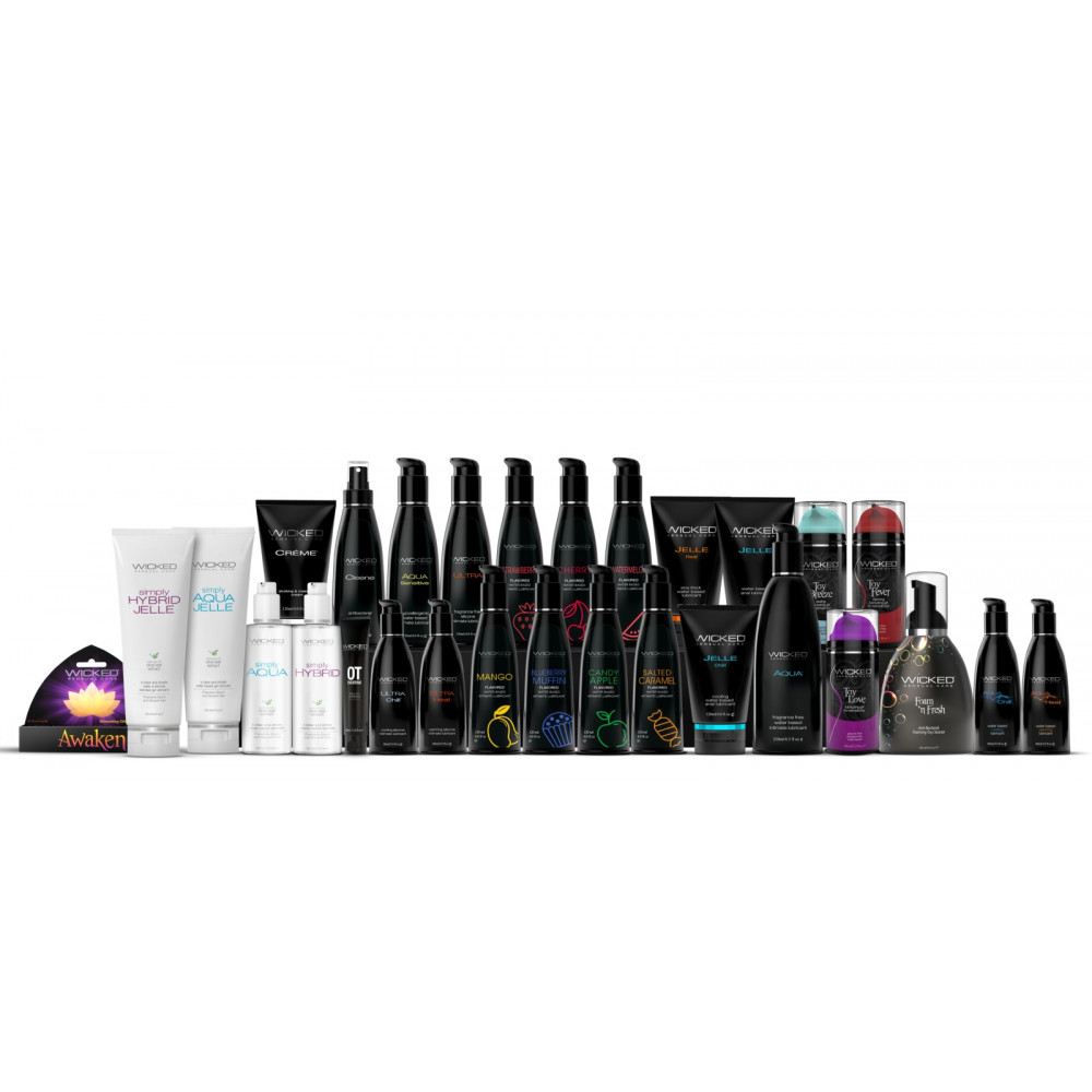 Різне - Лубрикант їстівний Wicked Strawberry Flavored зі смаком полуниці, 60 мл 5