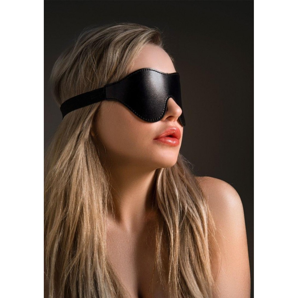 Эротическое белье - Маска на глаза Taboom Intense Dark Blindfold, черная