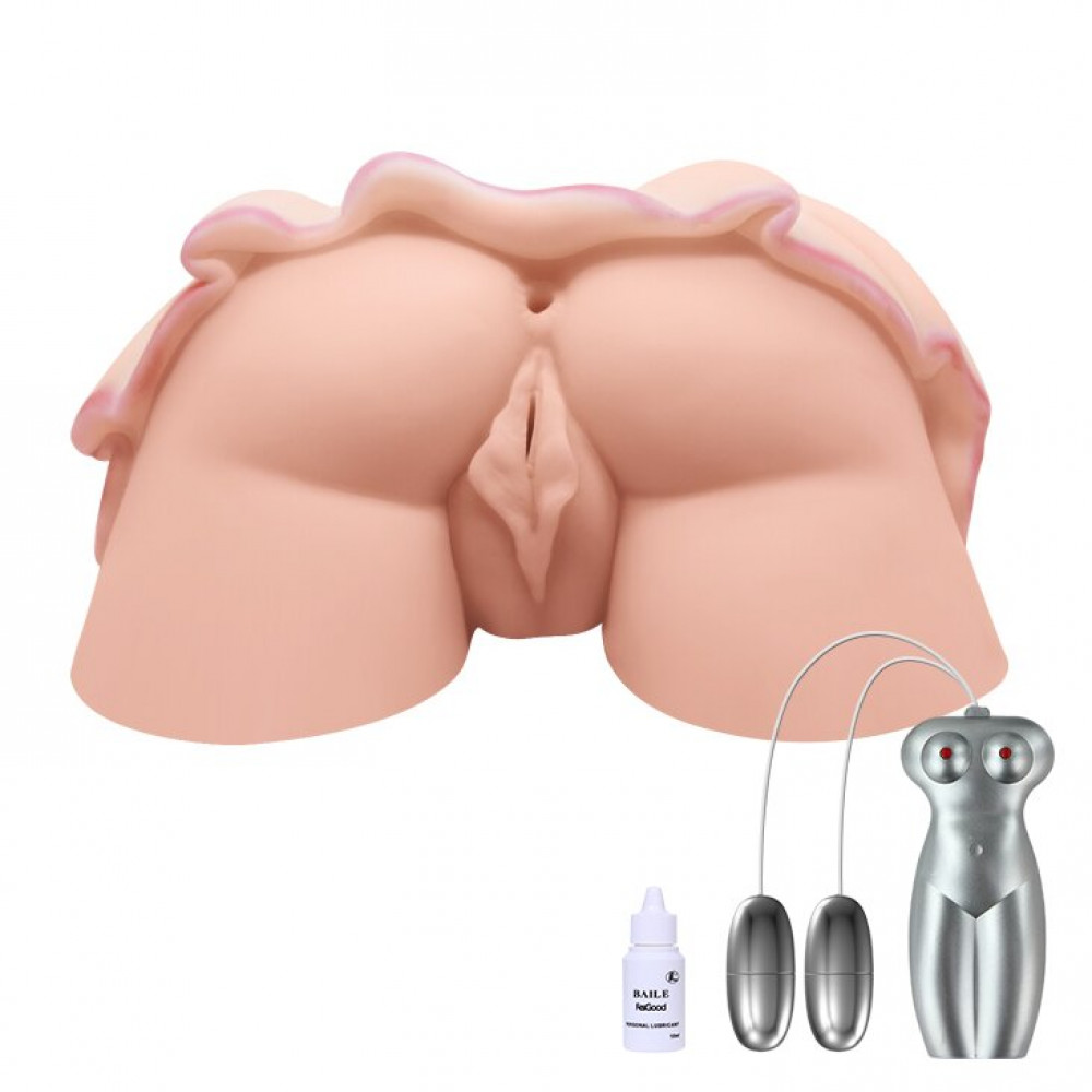  - Мастурбатор с двойной вибрацией и двумя входами PASSION LADY, BM-009180 1