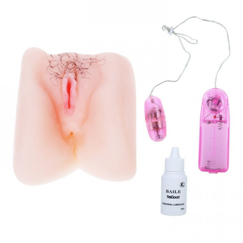 Мастурбаторы вагины - Мастурбатор вагина и анус с вибрацией BM-009026 3