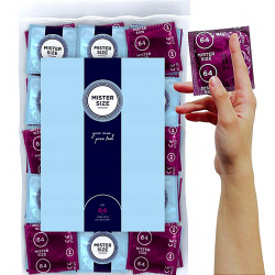 Презервативы ультратонкие латексные Mister Size 64 мм (цена за 1 шт.)