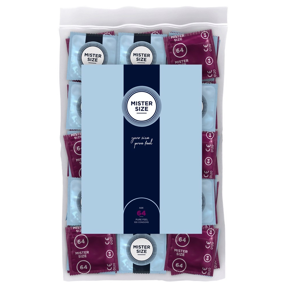 Презервативы - Презервативы ультратонкие латексные Mister Size 64 мм (цена за 1 шт.) 3