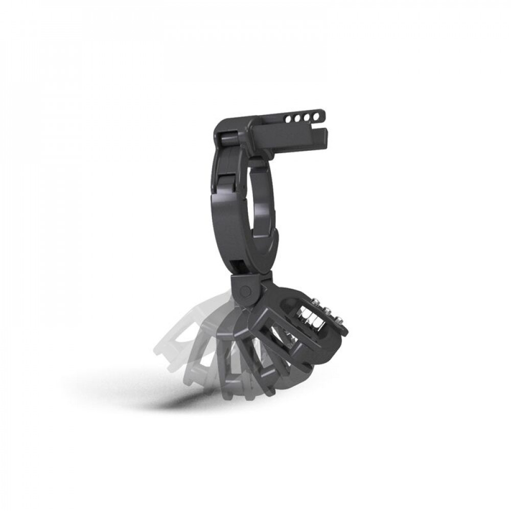 Разное - Клетка для члена с электростимуляцией Mystim Pubic Enemy No 3 - with Ball Squeezer 2