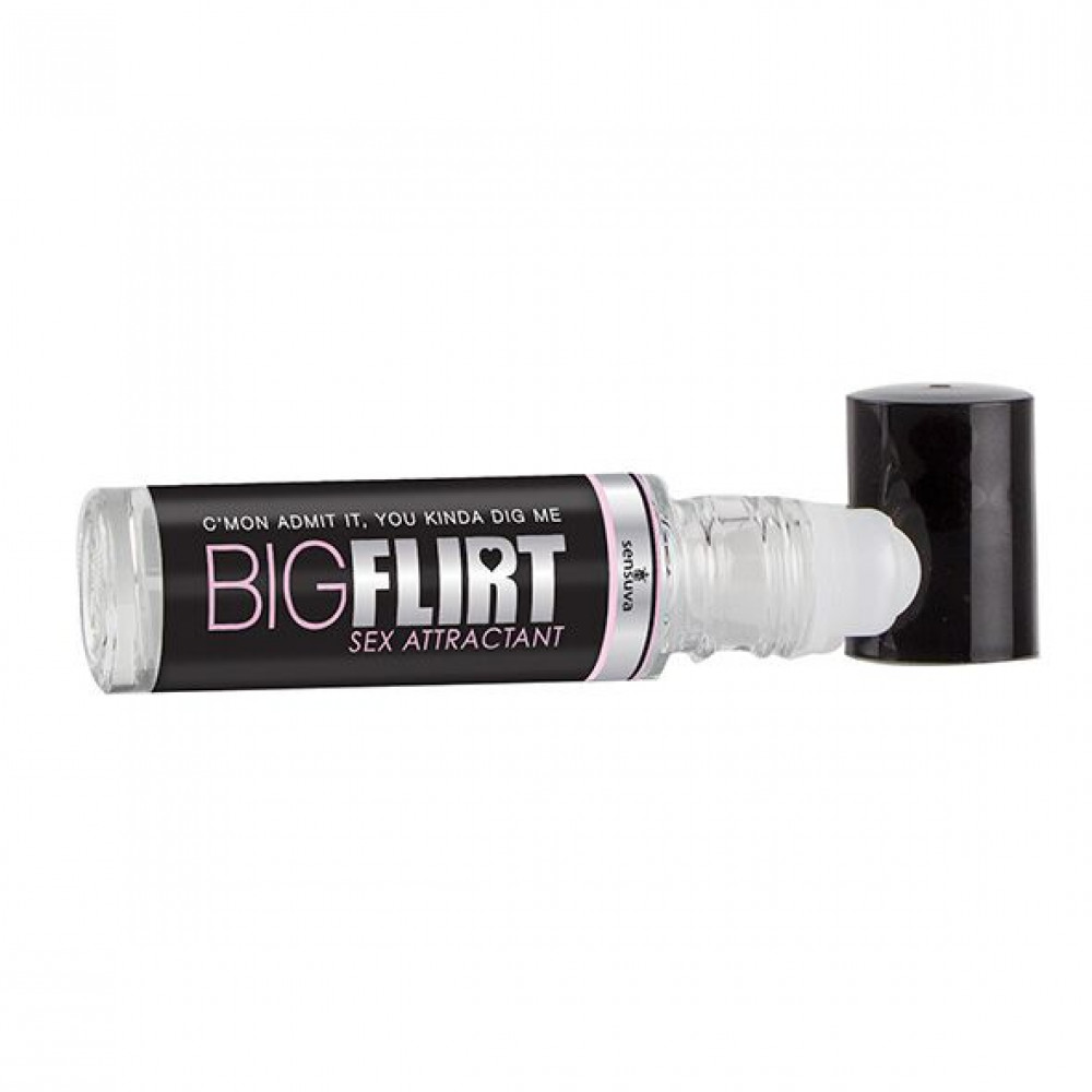 Интимная косметика - Феромоны-унисекс Sensuva Big Flirt Sex Attractant 0.34oz Roll-On Tube (10 мл)