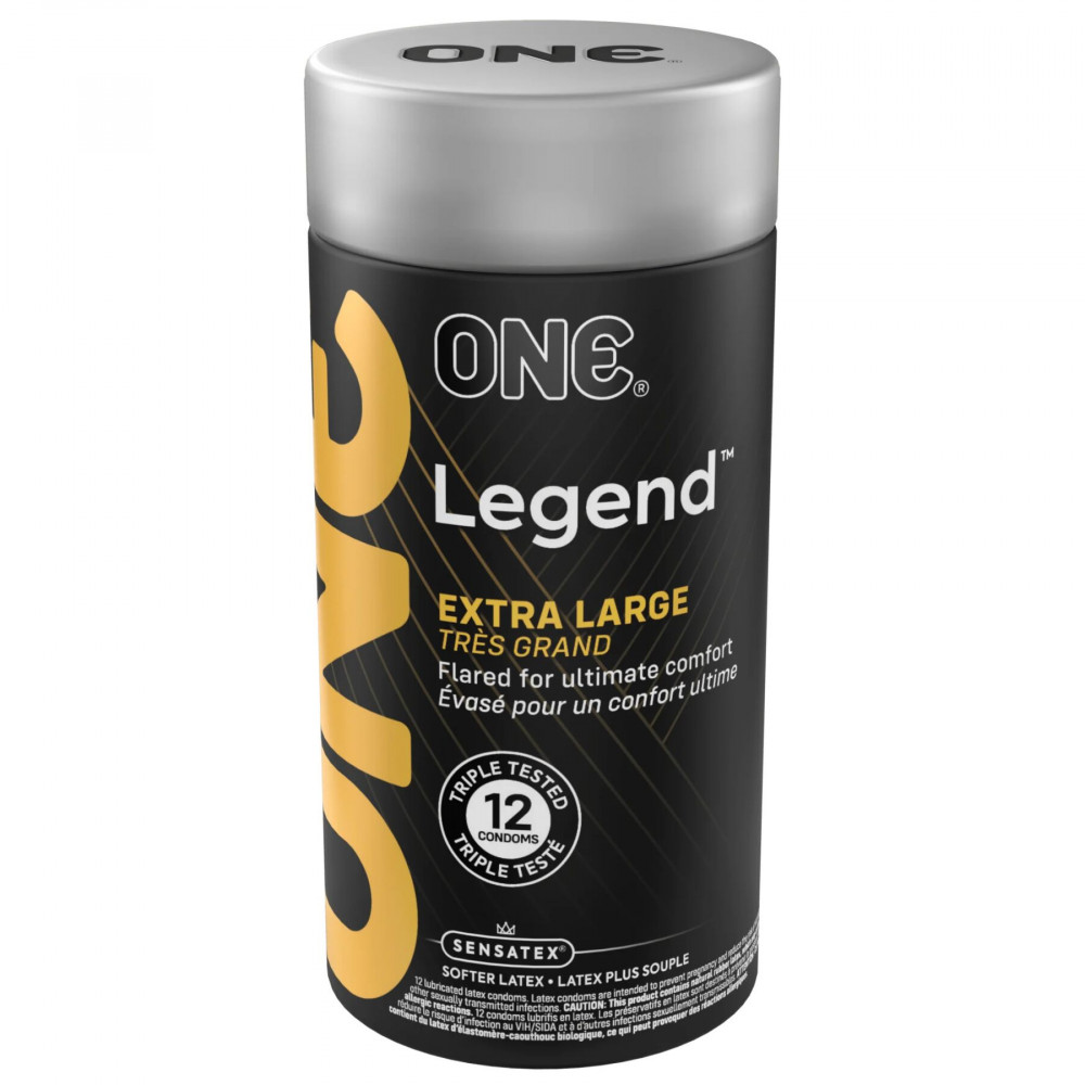 Презервативы - Презервативы ONE Legend Extra Large 12 шт, подарочная упаковка тюб