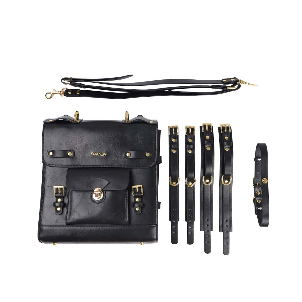 Наборы для БДСМ - Сумка LOCKINK Detachable JK Bag For Sex Toy Storage & Bondage Play 1