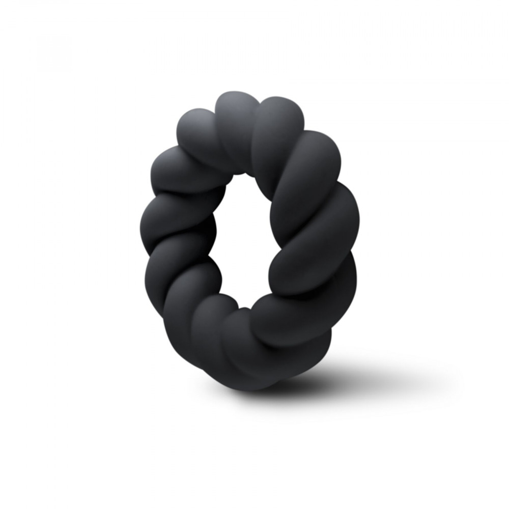 Эрекционные кольца без вибрации - Эрекционное кольцо Rocks Off Twist, диаметр 3 см, плотное 1