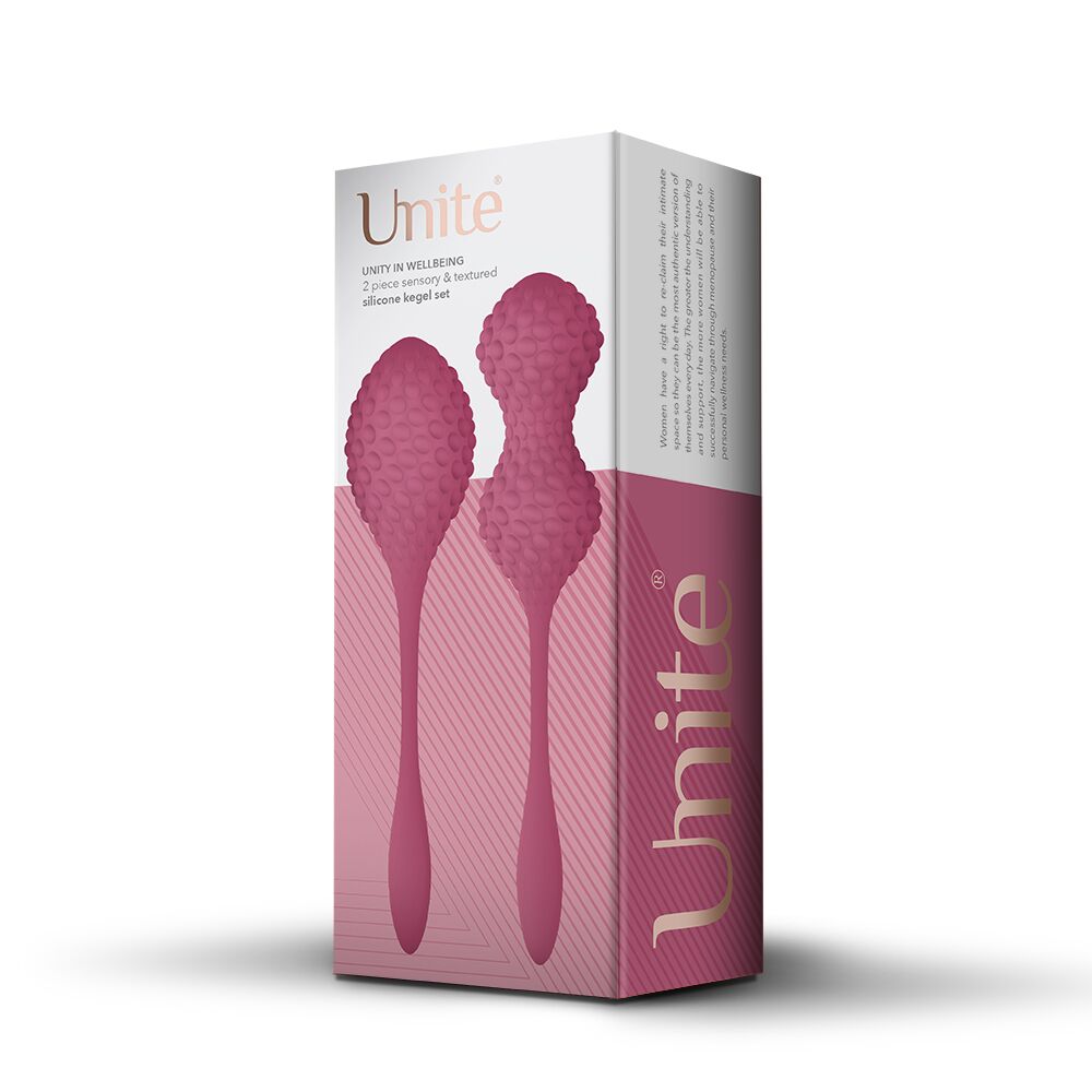 Вагинальные шарики и тренажеры - Тренажер Кегеля Unite Silicone Kegel Set 8