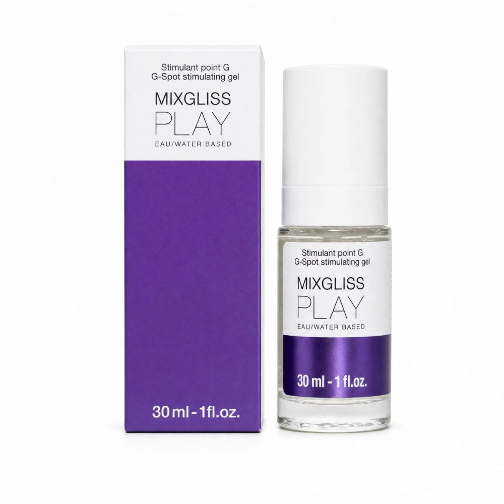 Средства для возбуждения - Cтимулирующая смазка MixGliss PLAY G-Spot Stimulant (30 мл), эффект 2в1 тепло-холод