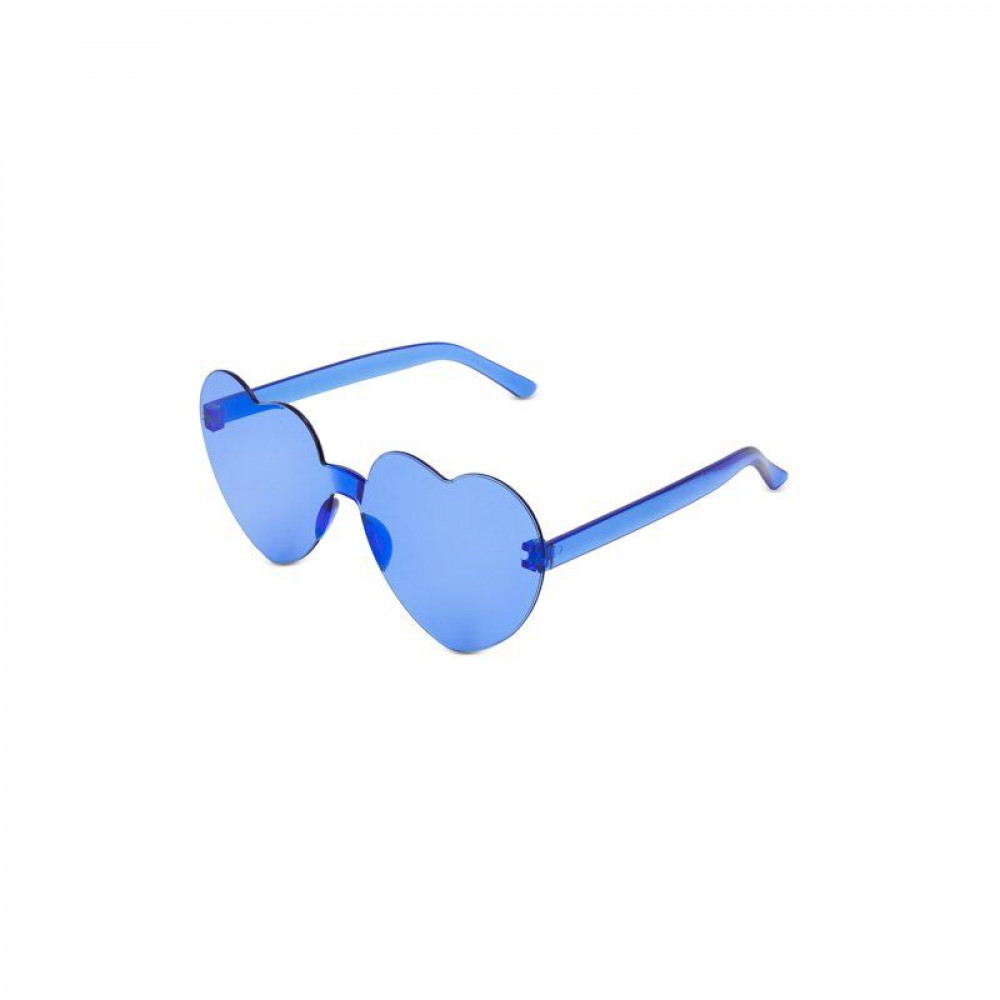 Секс приколы - Очки-сердечки для вечеринки Diverty Sex Blue