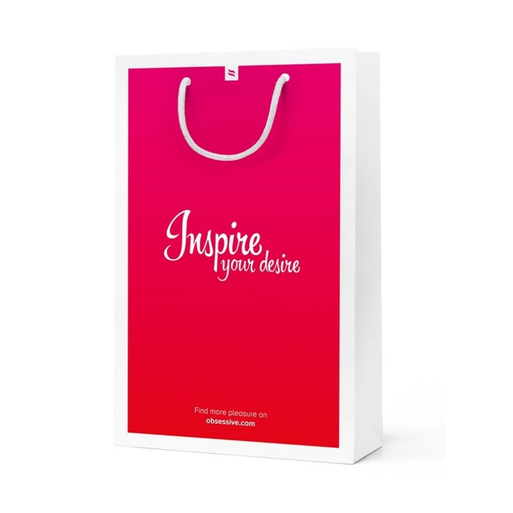 Різне - Мереживні трусики Obsessive Olvidia чорний, M/L 7