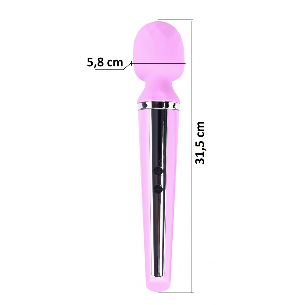 Вибратор - Вибромассажер Boss Series - Massager Genius USB Pink 10 Function, BS2200019 3