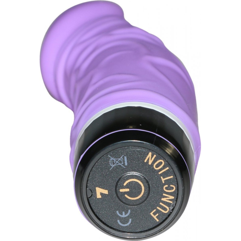 Разное - Вибромассажер классический реалистичный на батарейках DreamToys VIBES OF LOVE, фиолетовый 3