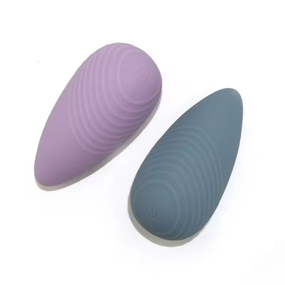 Різне - Вібратор для клітора із рельєфом Sweet Em Velvet Lure, синій 2