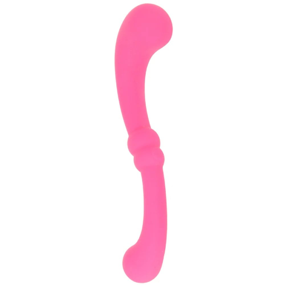 Разное - Вибратор двухсторонний CalExotics Pretty Little Wands розовый 1