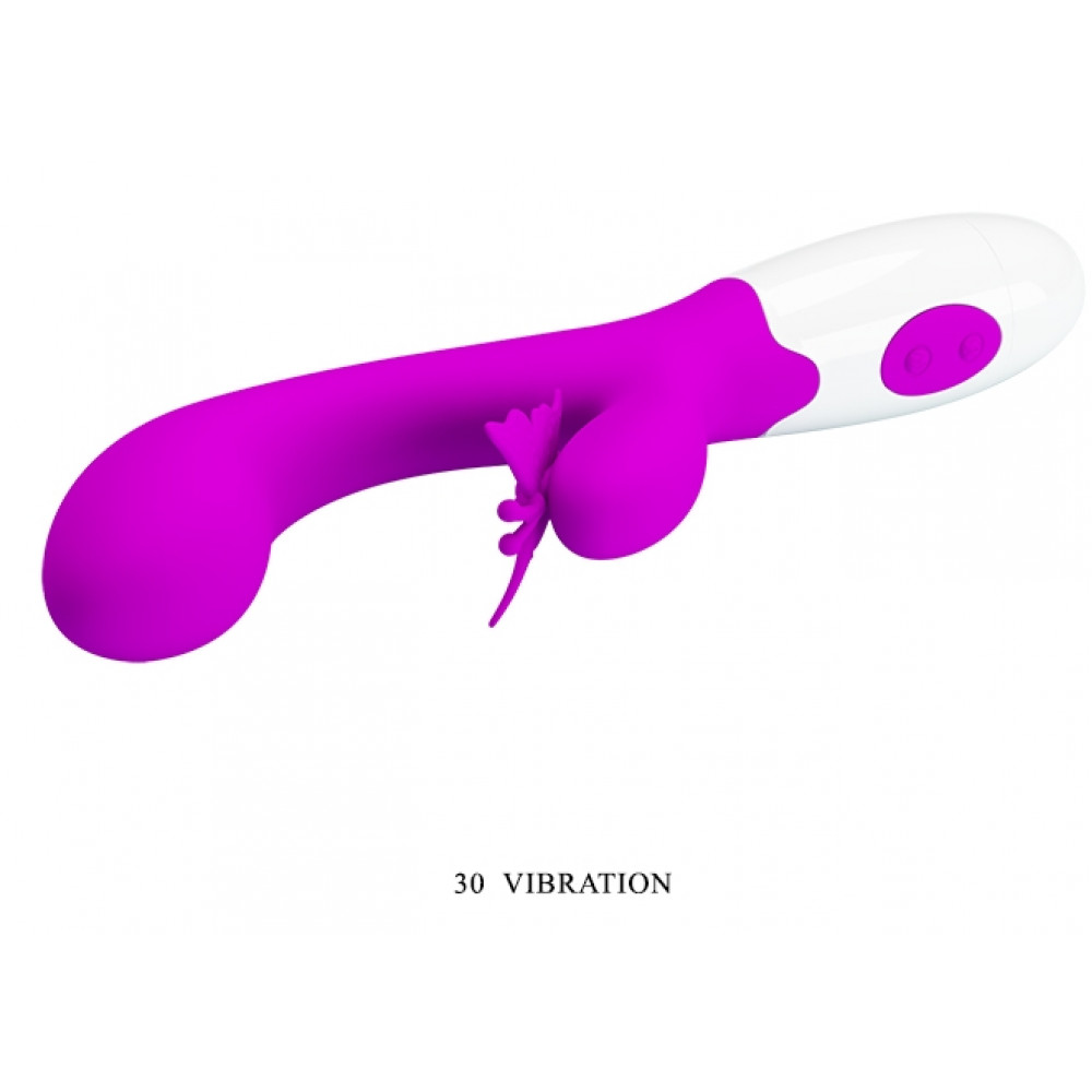 Різне - Вібратор серії Pretty Love - BUTTERFLY KISS, BI-014927 3