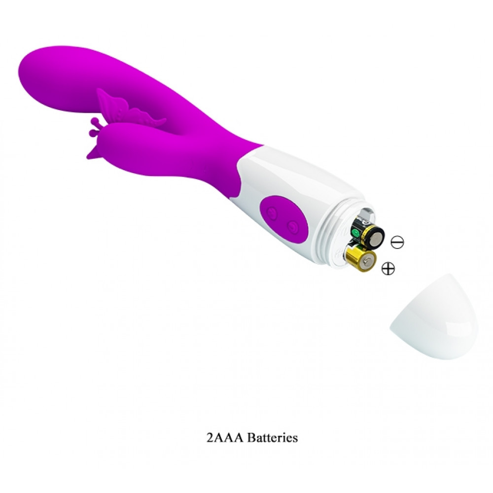 Різне - Вібратор серії Pretty Love - BUTTERFLY KISS, BI-014927 7